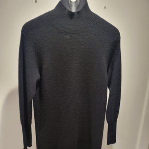 Sake Fifth Ave Small Black Cashmere Sweater Dress